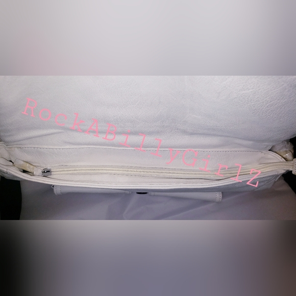 Sourpuss Nomad 1920's Kewpie Doll Baby Pink Bows Hearts Purse Vegan Leather Bag - Picture 9 of 15